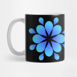 Flower abstract - Graphic - geometric pattern Mug